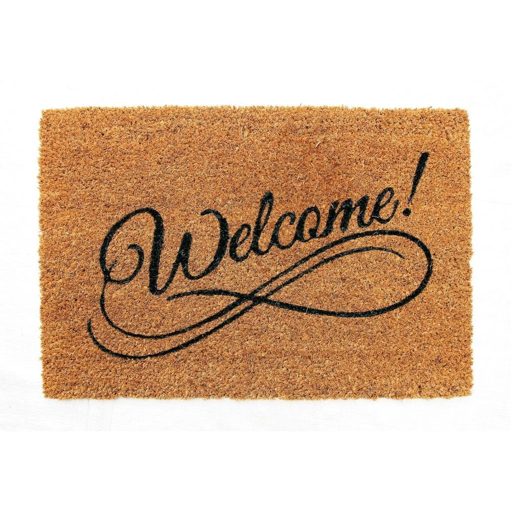 Printed Coir Welcome Mat